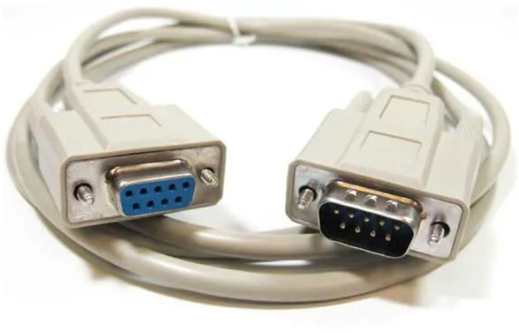 Cable Serial 9Pin M/F 1.5 mtr